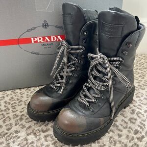 PRADA - Camo Boots